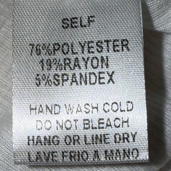 Easel Oversized Ribbed Knit Rounded Hem Exposed Seams Ivory Top Size M - Picture 9 of 9